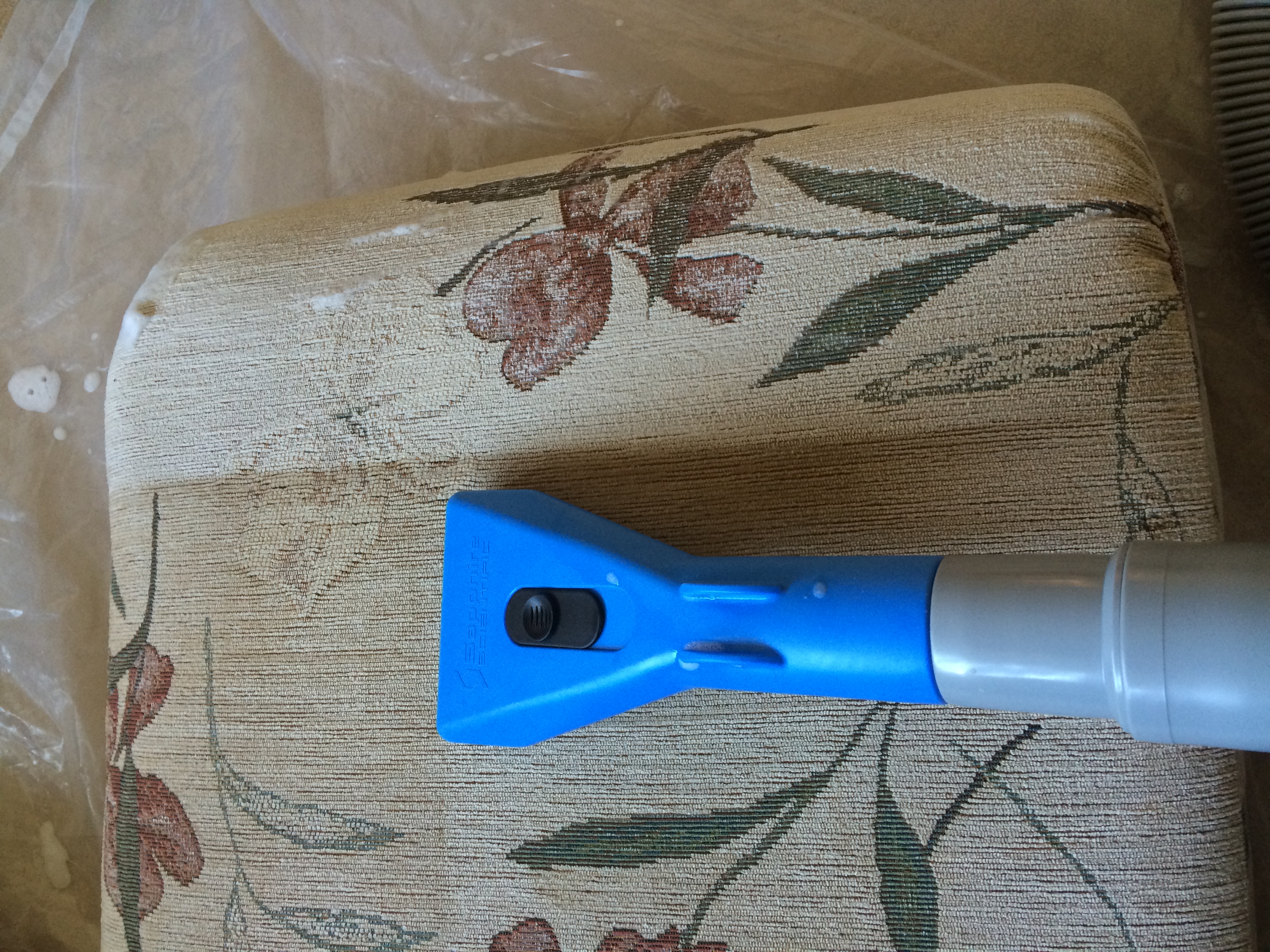 Sofa upholstery restoration
